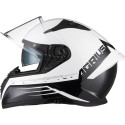 AGRIUS STORM CALIBRATION GLOSS WHITE BLACK ECE 22-06 SUN VISOR MC HELMET