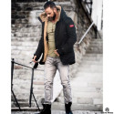 BEAT PARKA BLACK SUPREME JACKET