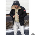 BEAT PARKA BLACK SUPREME JACKET