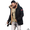 BEAT PARKA BLACK SUPREME JACKET