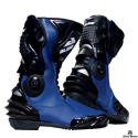 MX Performance black blue racing boots