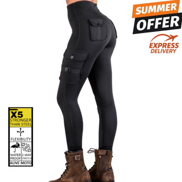 Biker Lady Cargo touring motorcycle legging (CE 17092)