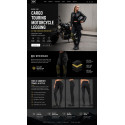 Biker Lady Cargo touring motorcycle legging (CE 17092)