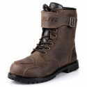 Vintage brown motorcycle touring boots (CE 13634:2017)