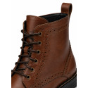 Crunchy Textured Brown WP waterproof MC Boots