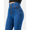 Lady motorcycle Denim Leggings Original blue