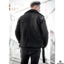 Bobber premium reager nubuck black jacket