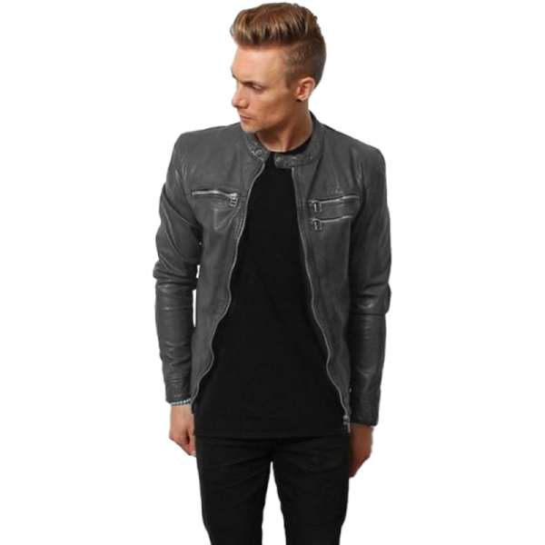 BEAST GREYTONE LEATHER JACKET BEAST GREYTONE LEATHER JACKET