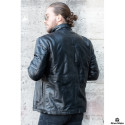 SUPREME AV8 TAYLOR SHEARLING BLACK WINTER LEATHER JACKET