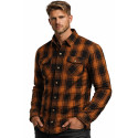 Mc Premium Casual Flannel Orange shirt (CE 17092)