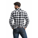 Premium White CE 17092:2020 Flannel MC Kevlar shirt