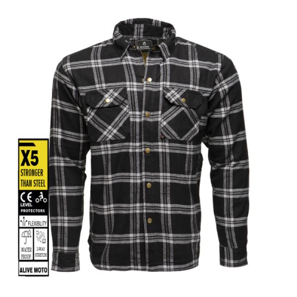 Premium Coyote Black / white MC Shirt (CE 17092)