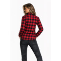 Lady MC Flannel Premium Red shirt (CE 17092)