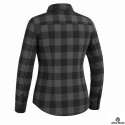 Lady MC Premium Casual flannel Grey shirt (CE 17092)