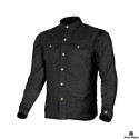 Premium Casual Flannel MC full black shirt (CE 17092)