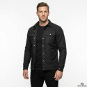 Premium Casual Flannel MC full black shirt (CE 17092)