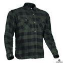 Premium Flannel ArmyGreen/Black MC Kevlar Shirt