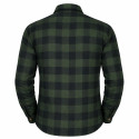 Premium Flannel ArmyGreen/Black MC Kevlar Shirt