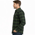 Premium Flannel ArmyGreen/Black MC Kevlar Shirt