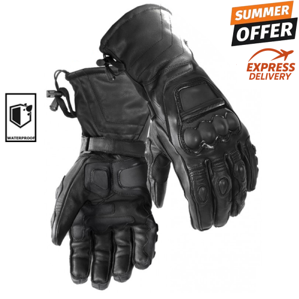 Blackops Winter motorcycle leather gloves