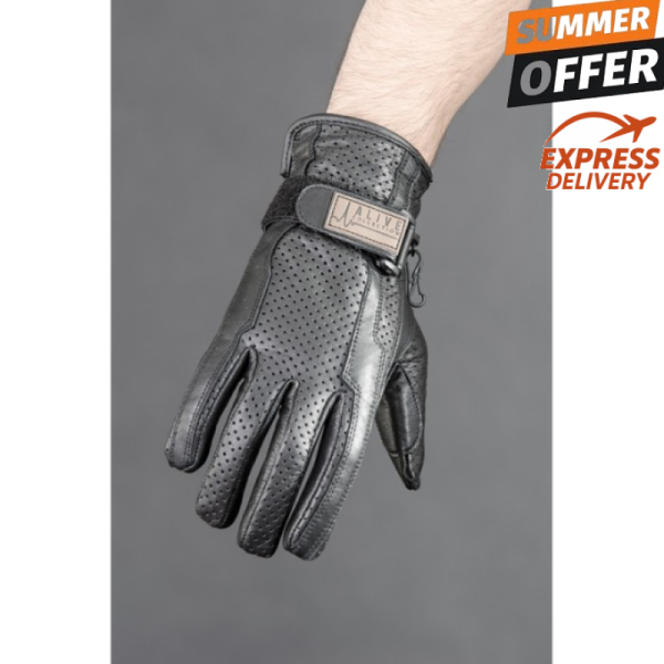 Custom Short Motorcycle Touring Gloves