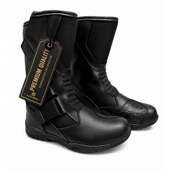High touring motorcycle custom boots CE-level 2 (EN 13634:2017)