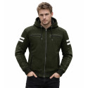 Premium Rival Army Green CE waterproof MC hoodie