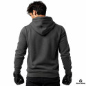Bandit waterproof motorcycle semi-Kevlar urban dark grey hoodie