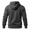 Bandit waterproof motorcycle semi-Kevlar urban dark grey hoodie