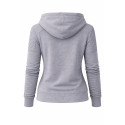 Premium Lady Classic Light Grey Mc Hoodie (CE 17092)