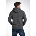 Bandit Urban Semi Kevlar Grey waterproof MC hoodie