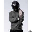 Lady Bandit Urban CE Semi Kevlar Grey MC hoodie