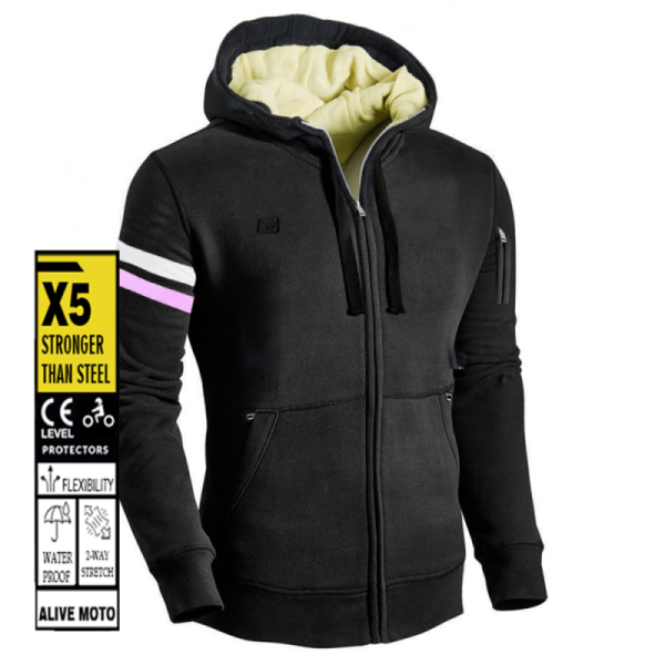 Lady Black Armour  MC hoodie (CE 17092)