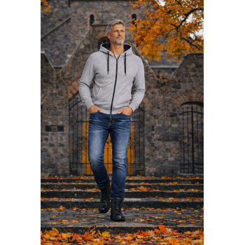 Urban Sport V2 Grey Riding Hoodie & Classic Original Blue Rider Jeans Combo