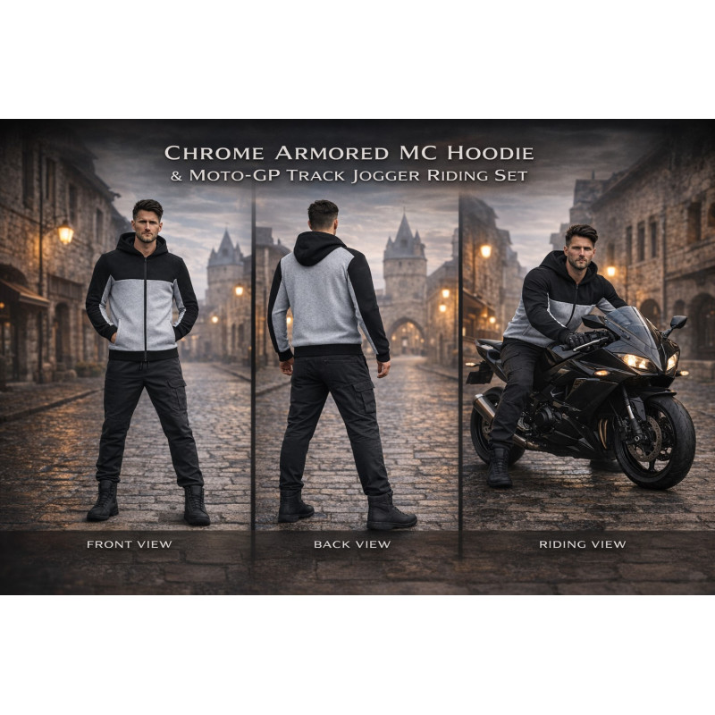 Moto-GP Motorcycle Track Jogger Pants | Rider Jogger Outfit