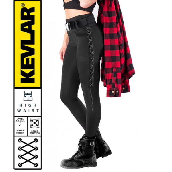 Lace Up Retro Kevlar leggings Lace Up Retro Kevlar leggings