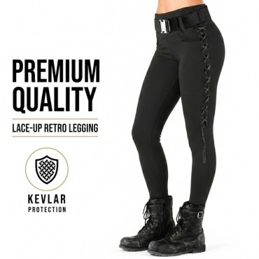 Lace Up Retro Kevlar leggings Lace Up Retro Kevlar leggings