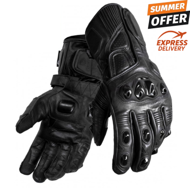 Kangaroo Thunder - Pro long motorcycle gloves