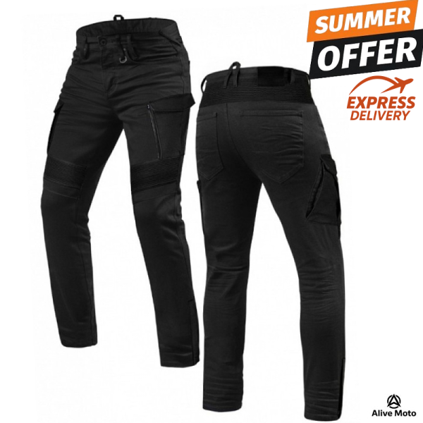 Cargo Jet Black GT-Rider jean pant