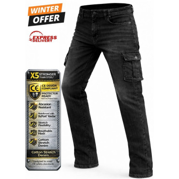 Cargo DarkNight Cruiser Bobber motorcycle men's jeans