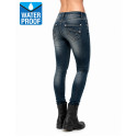 Lady Commander Dirty Blue motorcycle jean (CE 17092)