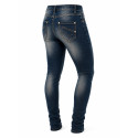 Lady Commander Dirty Blue motorcycle jean (CE 17092)