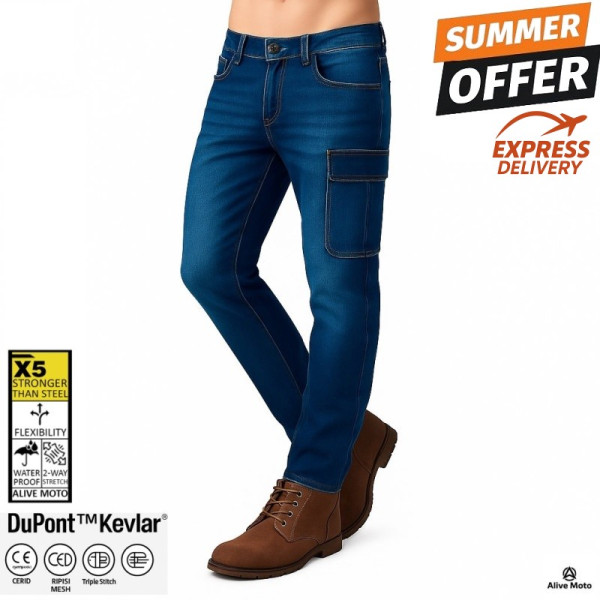 Cargo Cruiser Original Blue motorcycle men's jean (CE 17092)