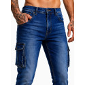 Cargo Cruiser Original-Blue motorcycle jean (CE 17092)