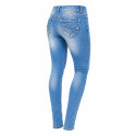 Lady Commander Sky Blue motorcycle jean (CE 17092)