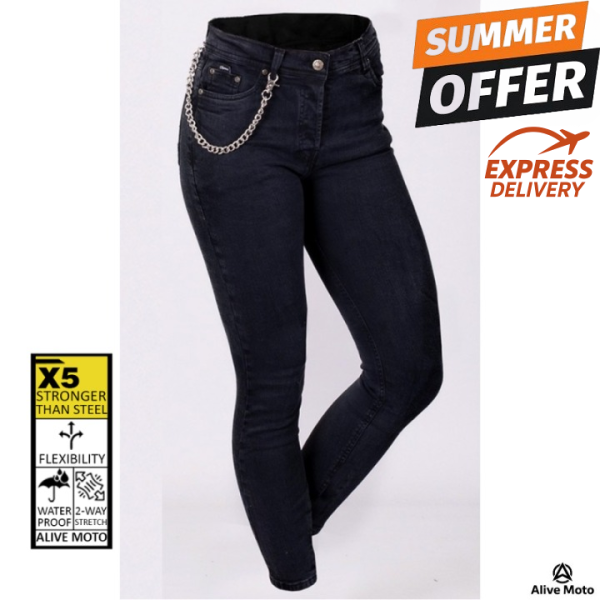 Lady Cruiser DarkNight motorcycle jean (CE 17092)