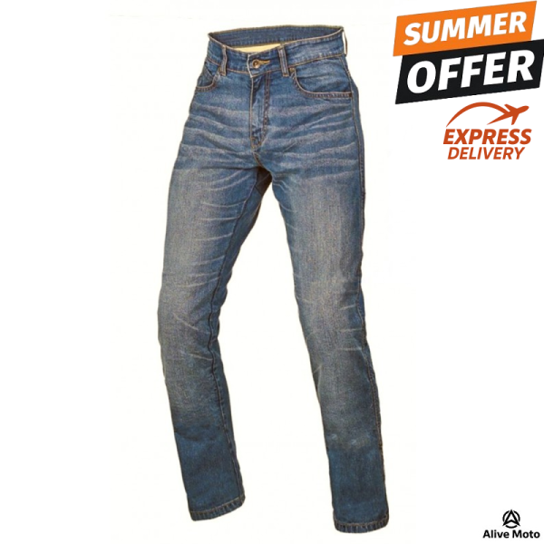 Lady Cruiser Dirty Blue wp  motorcycle denim jeans (CE 17092)
