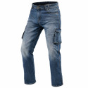 Cargo Cruiser Dirty-Blue motorcycle jean (CE17092)