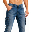 Cargo Cruiser Dirty-Blue motorcycle jean (CE17092)