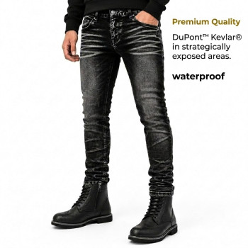 Motorcycle Rider Classic Dark night jean